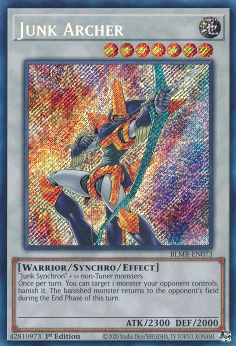 Junk Archer [BLMR-EN073] Secret Rare | The CG Realm