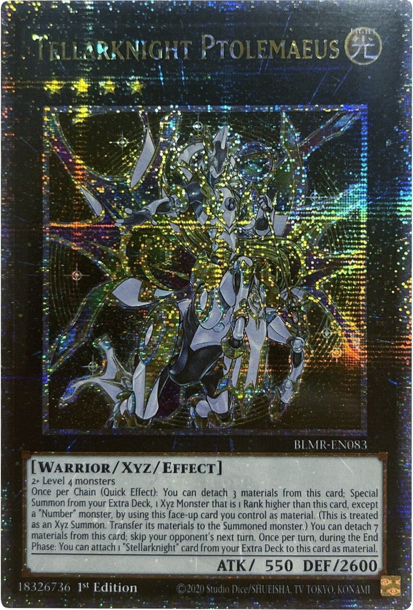 Tellarknight Ptolemaeus [BLMR-EN083] Quarter Century Secret Rare | The CG Realm