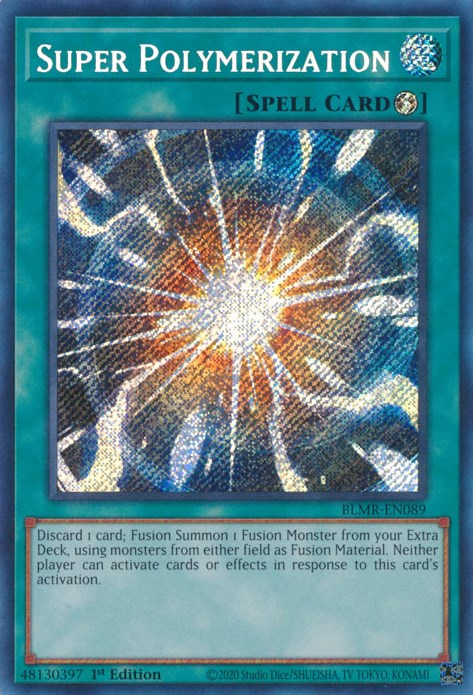 Super Polymerization [BLMR-EN089] Secret Rare | The CG Realm