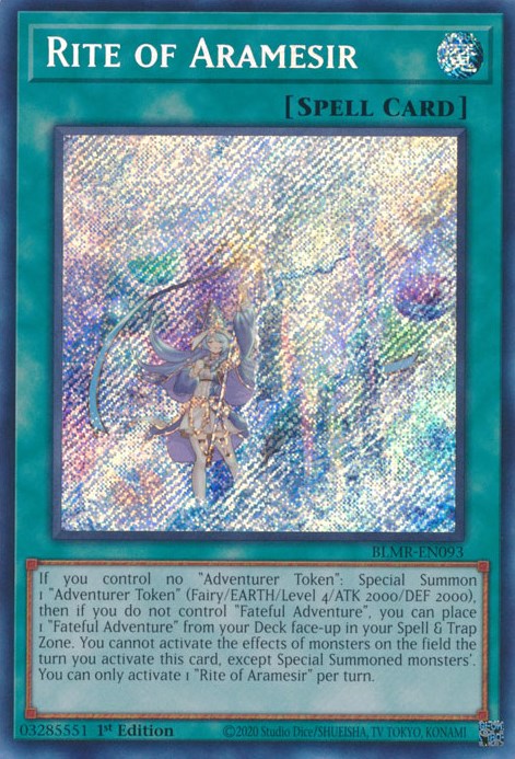 Rite of Aramesir [BLMR-EN093] Secret Rare | The CG Realm