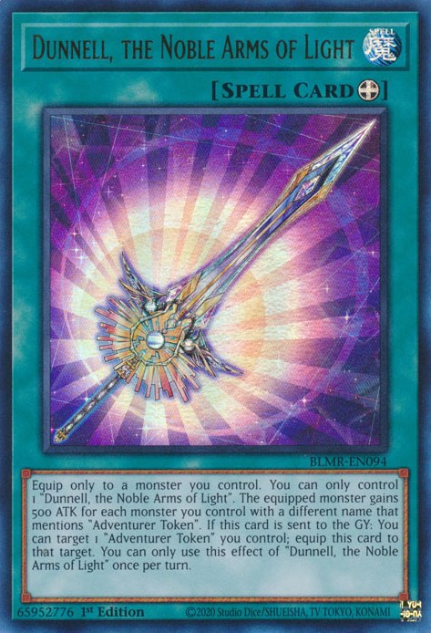 Dunnell, the Noble Arms of Light [BLMR-EN094] Ultra Rare | The CG Realm