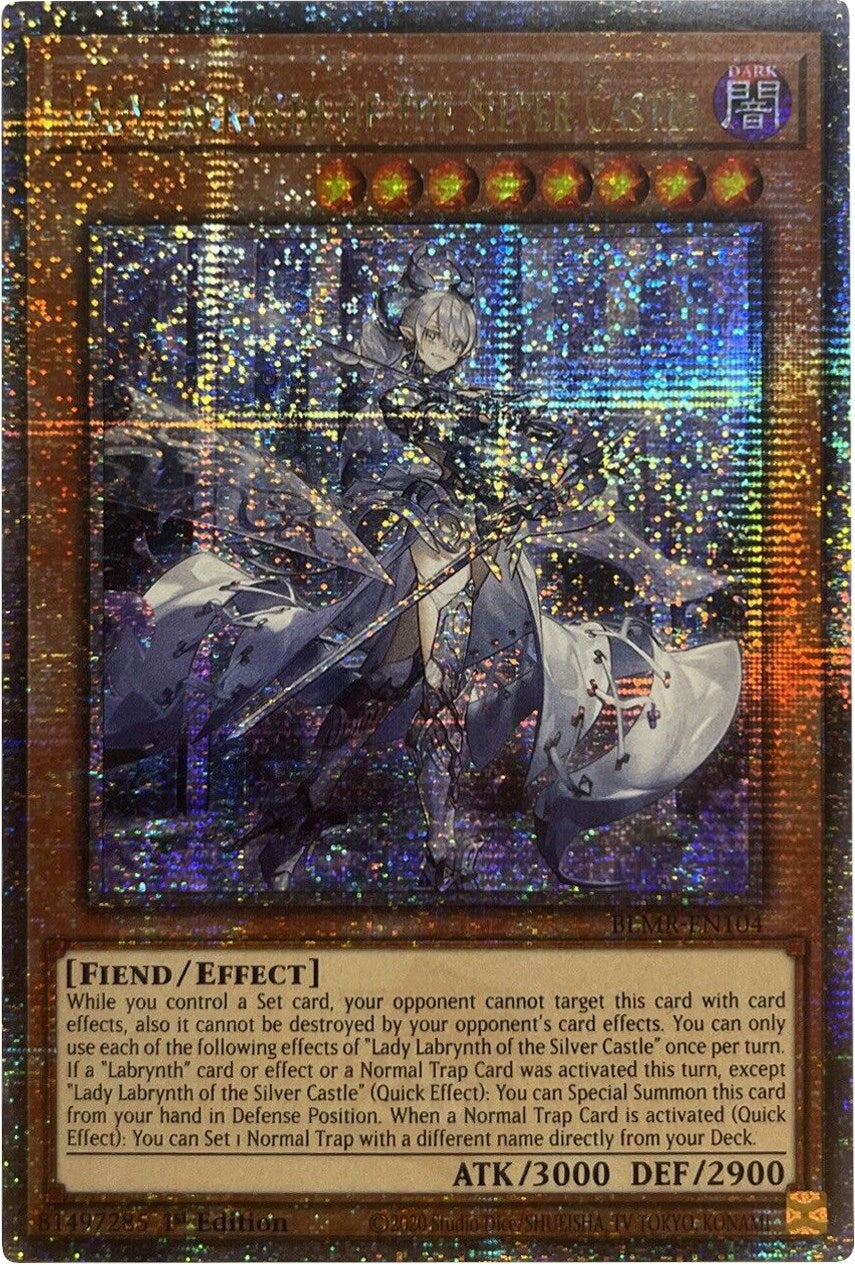 Lady Labrynth of the Silver Castle [BLMR-EN104] Quarter Century Secret Rare | The CG Realm