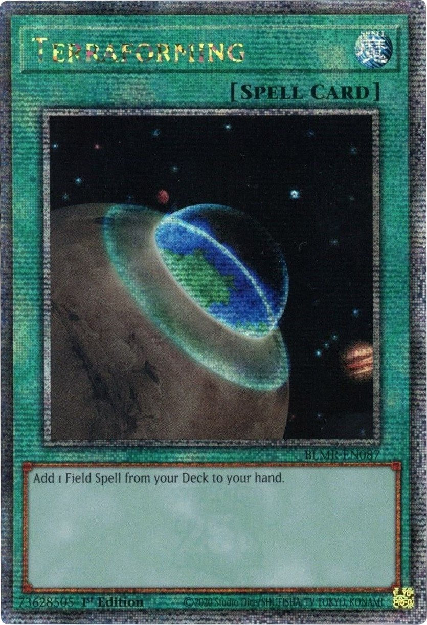Terraforming [BLMR-EN087] Quarter Century Secret Rare | The CG Realm