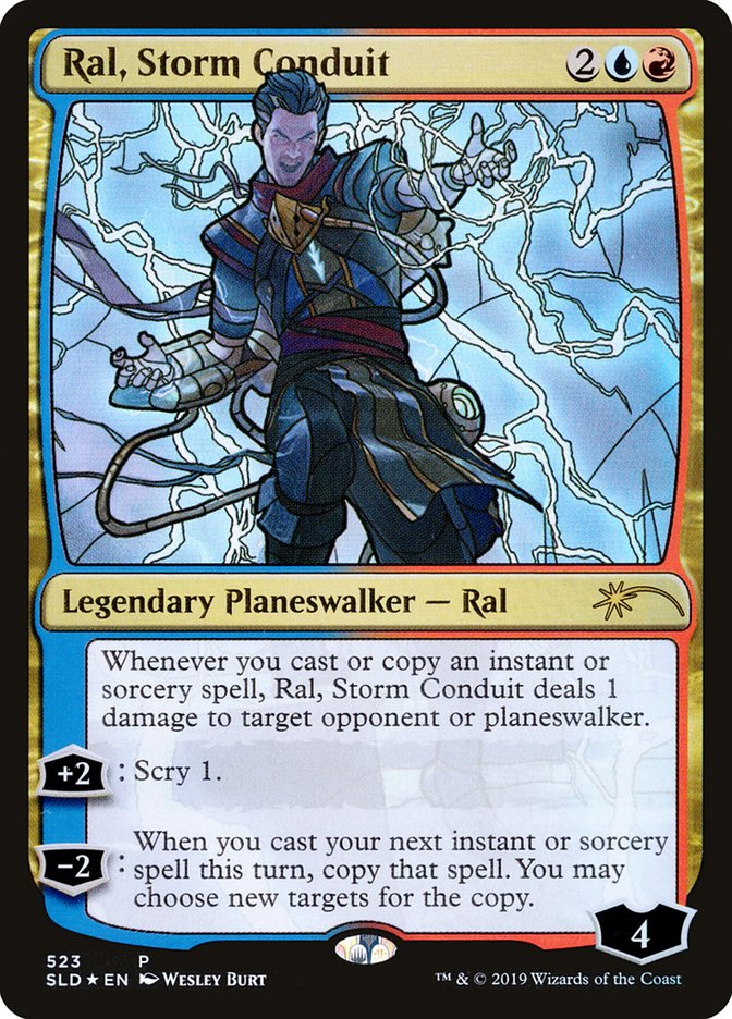 Ral, Storm Conduit (Stained Glass) [Secret Lair Drop Promos] | The CG Realm