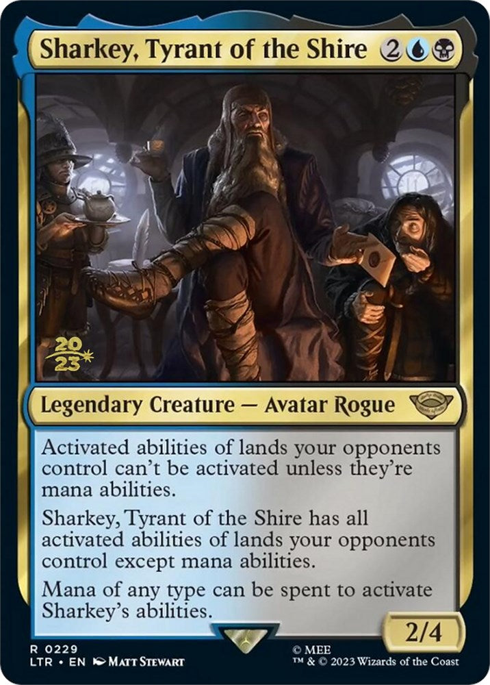 Sharkey, Tyrant of the Shire [The Lord of the Rings: Tales of Middle-Earth Prerelease Promos] | The CG Realm