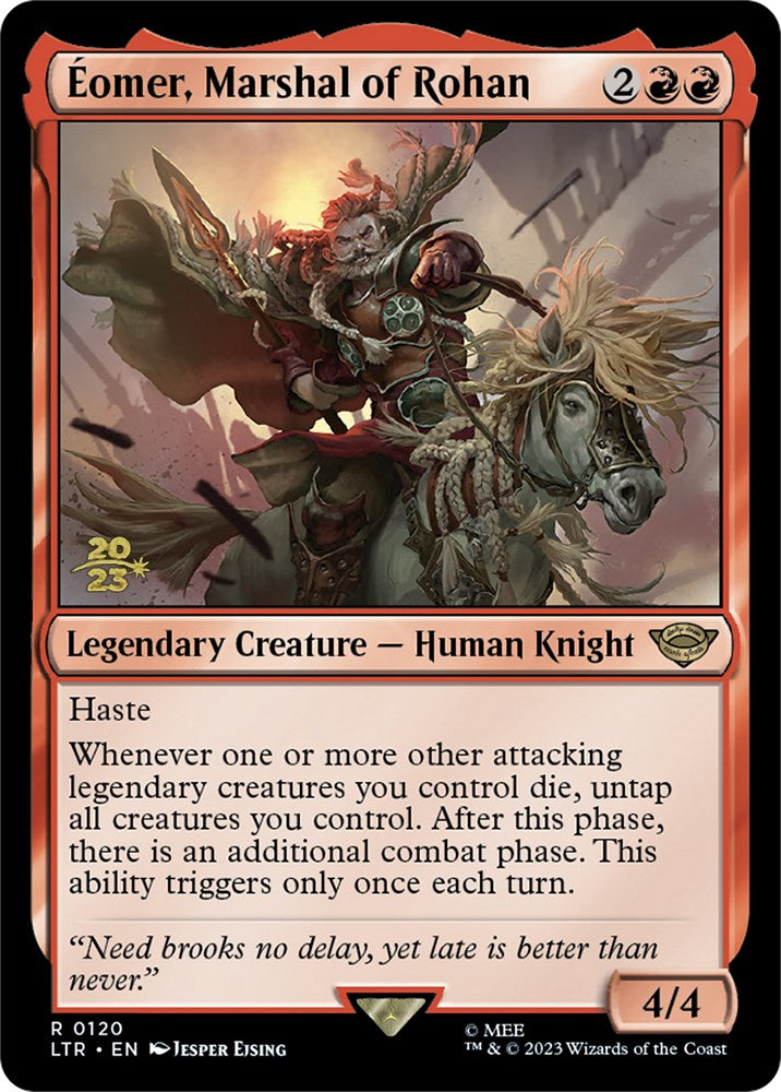 Eomer, Marshal of Rohan [The Lord of the Rings: Tales of Middle-Earth Prerelease Promos] | The CG Realm