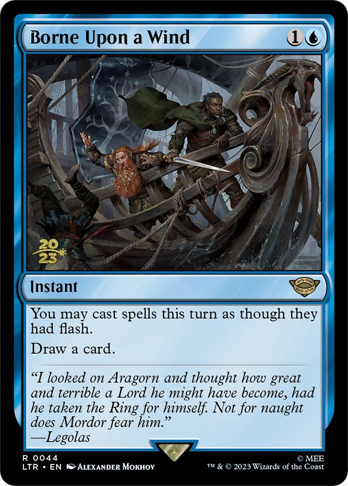 Borne Upon a Wind [The Lord of the Rings: Tales of Middle-Earth Prerelease Promos] | The CG Realm