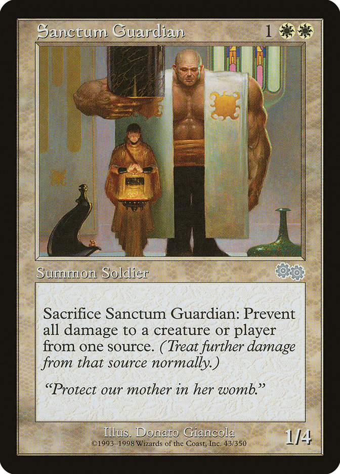 Sanctum Guardian [Urza's Saga] | The CG Realm