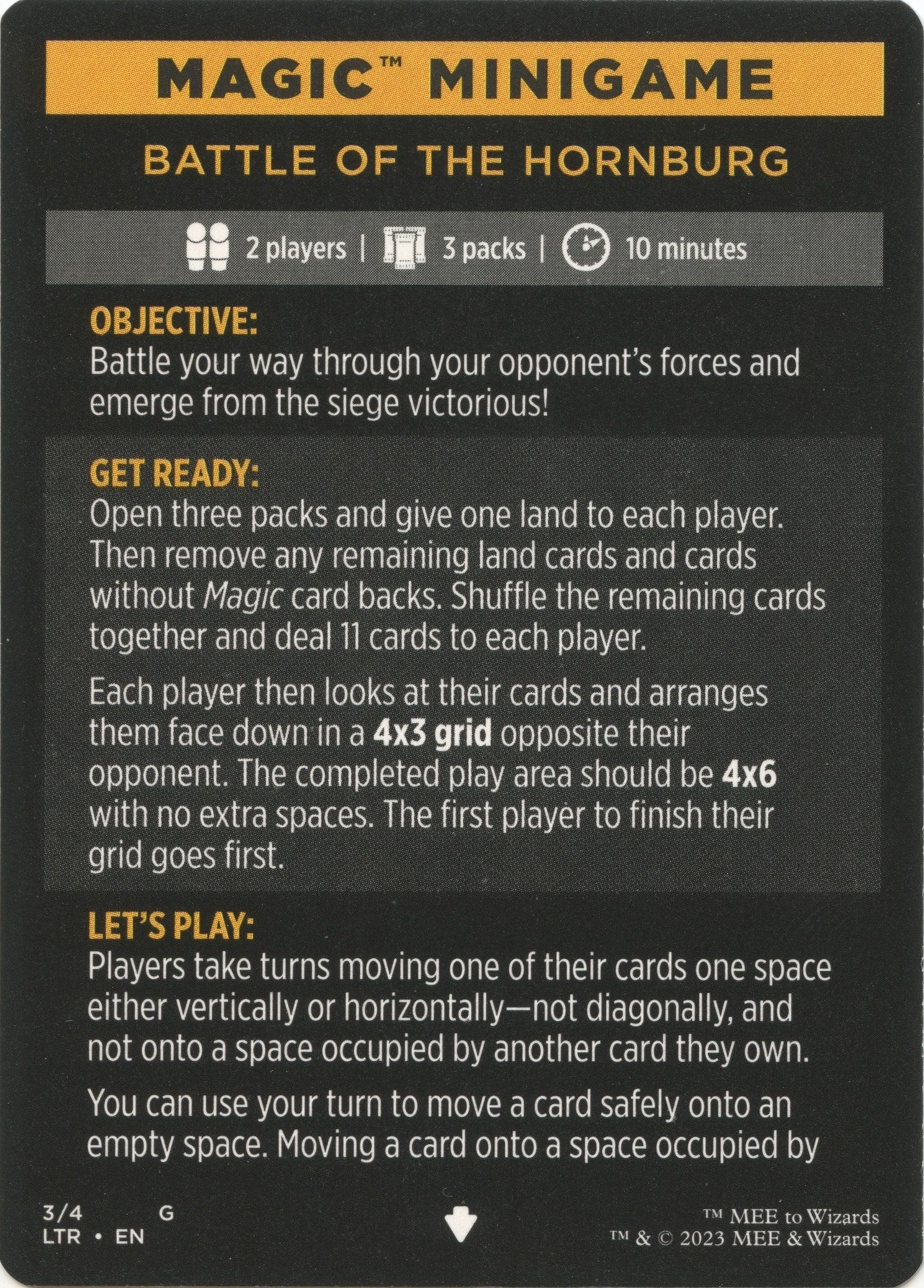 Battle of the Hornburg (Magic Minigame) [The Lord of the Rings: Tales of Middle-Earth Minigame] | The CG Realm