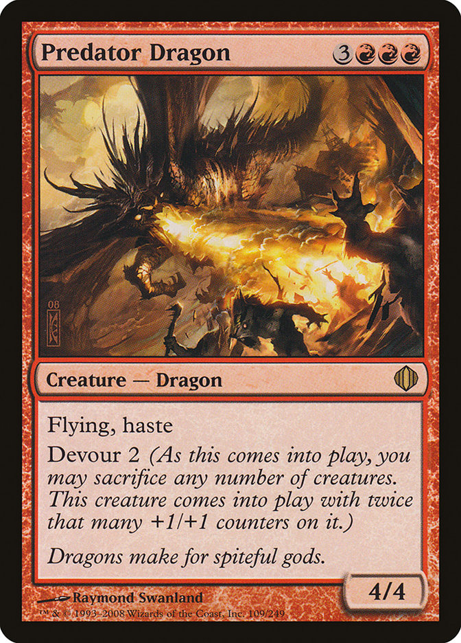 Predator Dragon [Shards of Alara] | The CG Realm