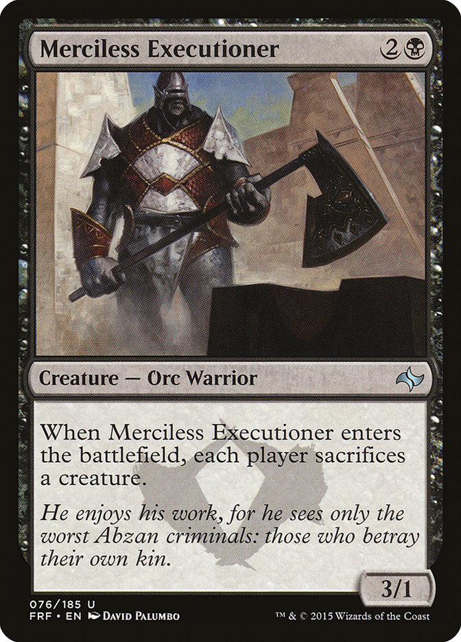 Merciless Executioner [Fate Reforged] | The CG Realm