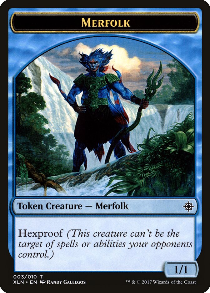 Merfolk Token [Ixalan Tokens] | The CG Realm