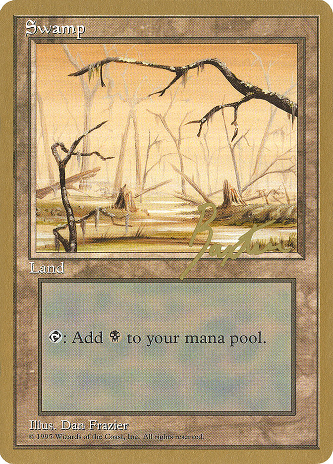 Swamp (gb370) (George Baxter) [Pro Tour Collector Set] | The CG Realm