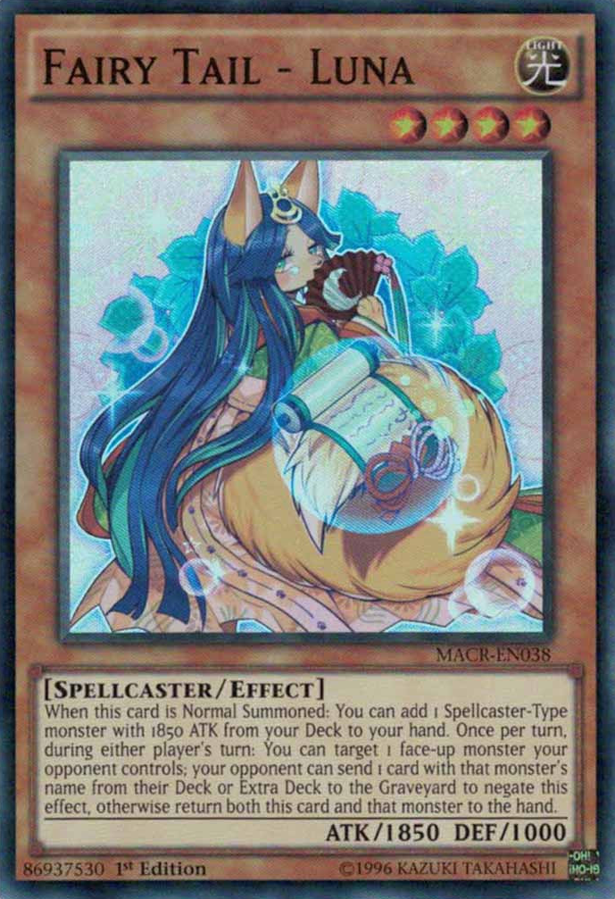 Fairy Tail - Luna [MACR-EN038] Super Rare | The CG Realm