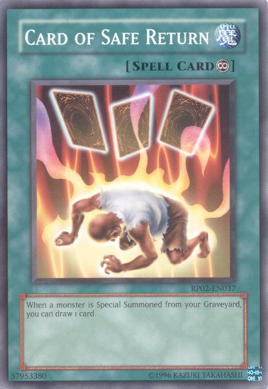 Card of Safe Return [RP02-EN037] Common | The CG Realm