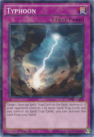Typhoon [BP03-EN235] Shatterfoil Rare | The CG Realm