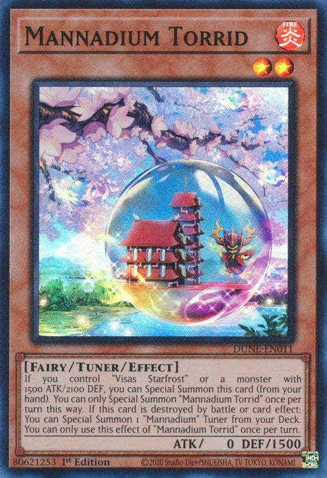 Mannadium Torrid [DUNE-EN011] Super Rare | The CG Realm