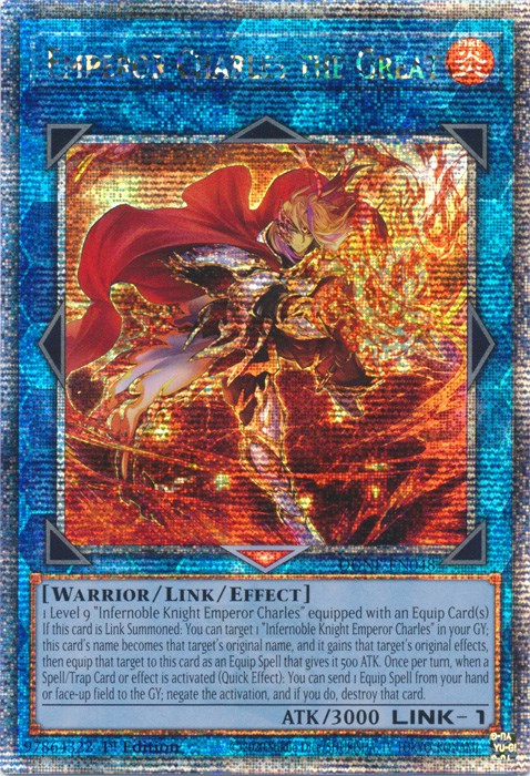 Emperor Charles the Great [DUNE-EN048] Quarter Century Secret Rare | The CG Realm