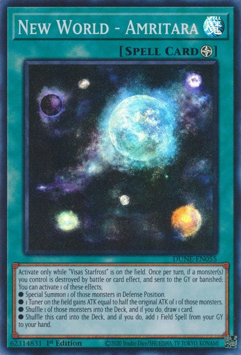 New World - Amritara [DUNE-EN055] Super Rare | The CG Realm