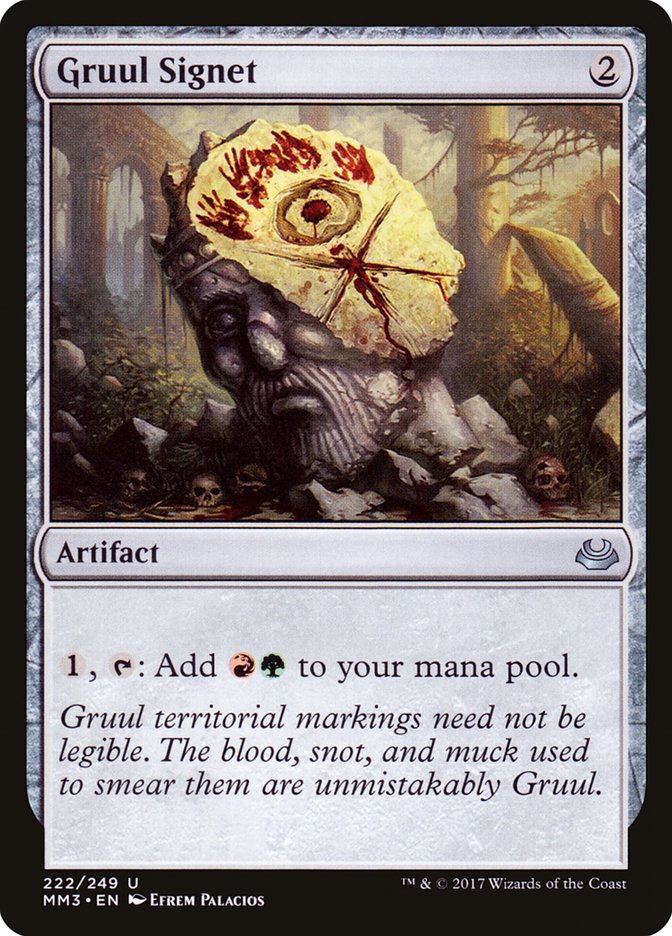 Gruul Signet [Modern Masters 2017] | The CG Realm
