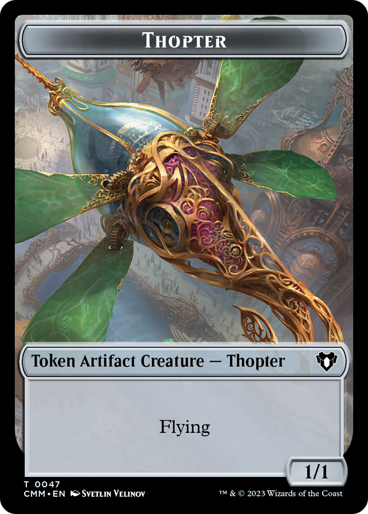 Thopter Token [Commander Masters Tokens] | The CG Realm