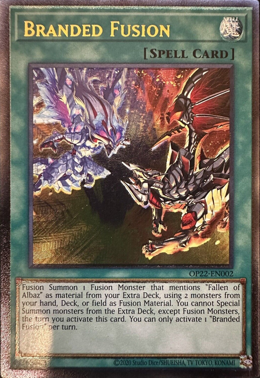 Branded Fusion [OP22-EN002] Ultimate Rare | The CG Realm