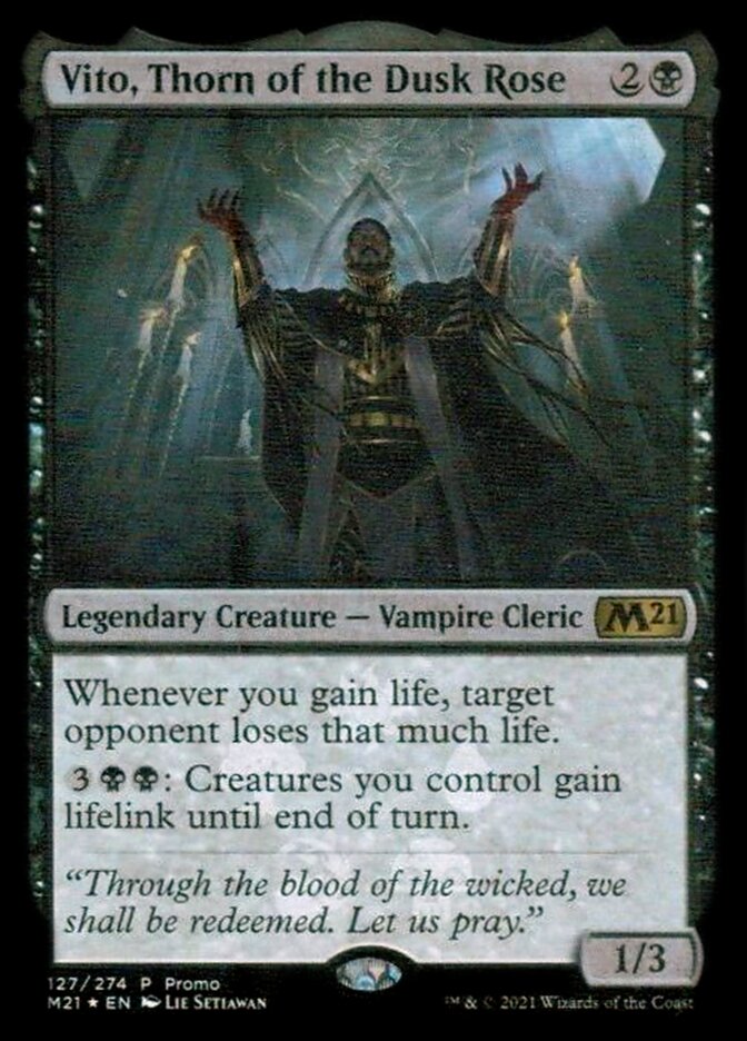 Vito, Thorn of the Dusk Rose [Resale Promos] | The CG Realm