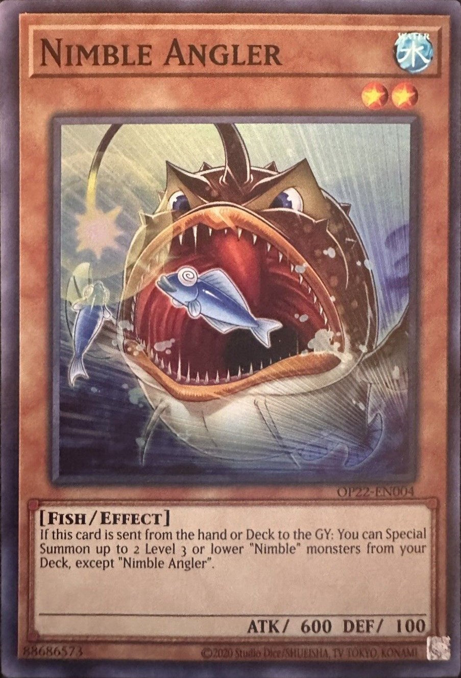 Nimble Angler [OP22-EN004] Super Rare | The CG Realm