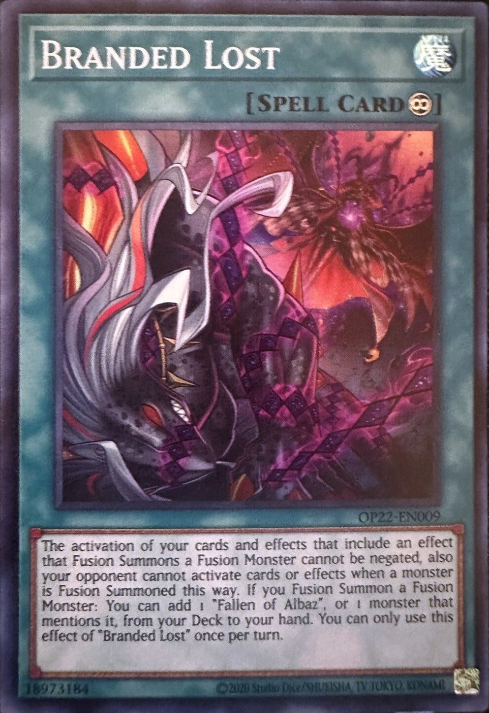 Branded Lost [OP22-EN009] Super Rare | The CG Realm