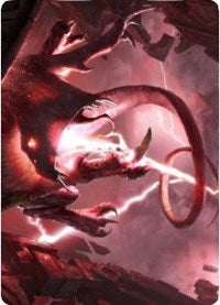 Thundering Rebuke Art Card [Zendikar Rising Art Series] | The CG Realm