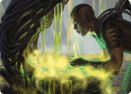 Necrogen Communion Art Card [Phyrexia: All Will Be One Art Series] | The CG Realm