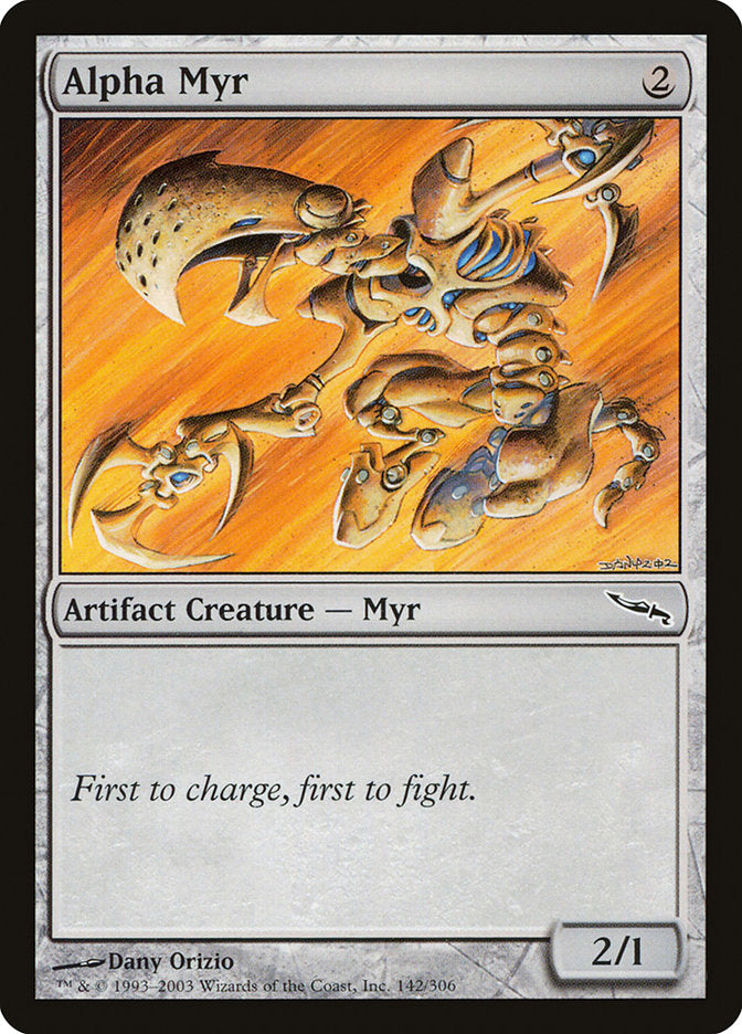 Alpha Myr [Mirrodin] | The CG Realm