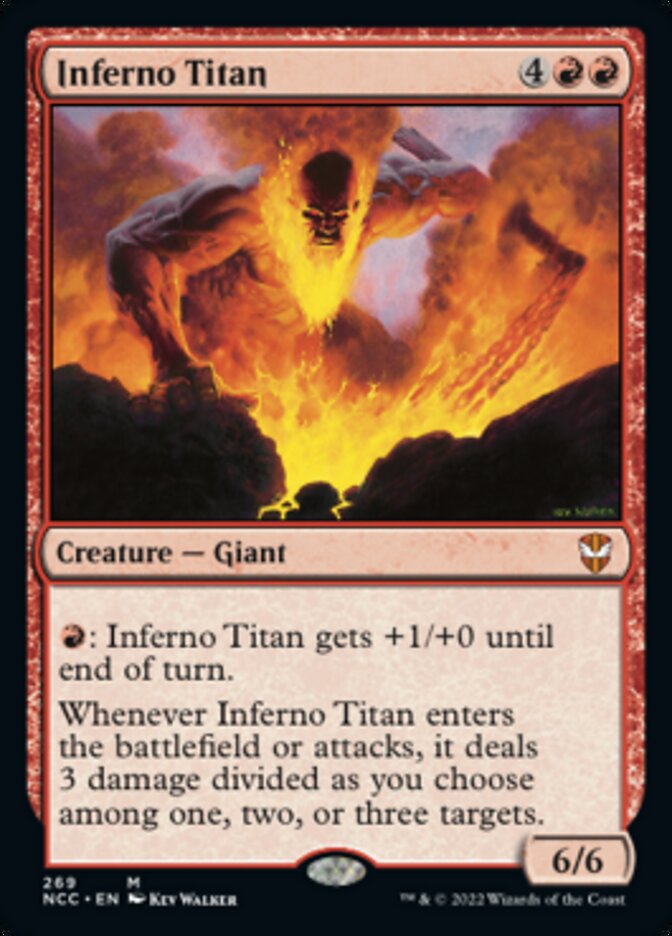 Inferno Titan [Streets of New Capenna Commander] | The CG Realm
