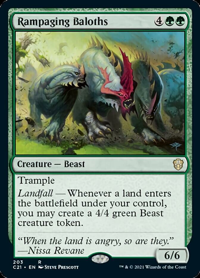 Rampaging Baloths [Commander 2021] | The CG Realm