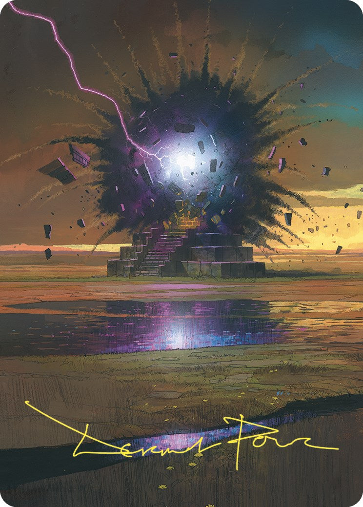 Return to Dust Art Card (Gold-Stamped Signature) [Commander Masters Art Series] | The CG Realm