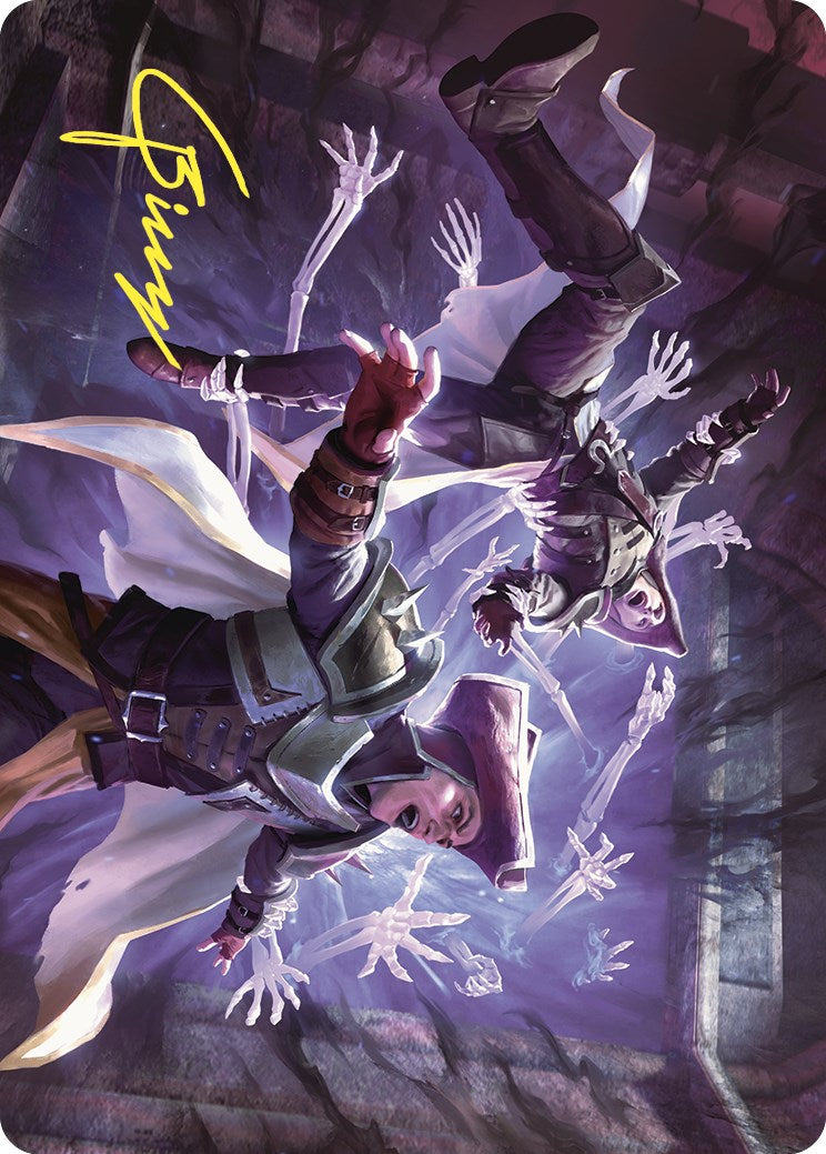 Grave Pact Art Card (Gold-Stamped Signature) [Commander Masters Art Series] | The CG Realm