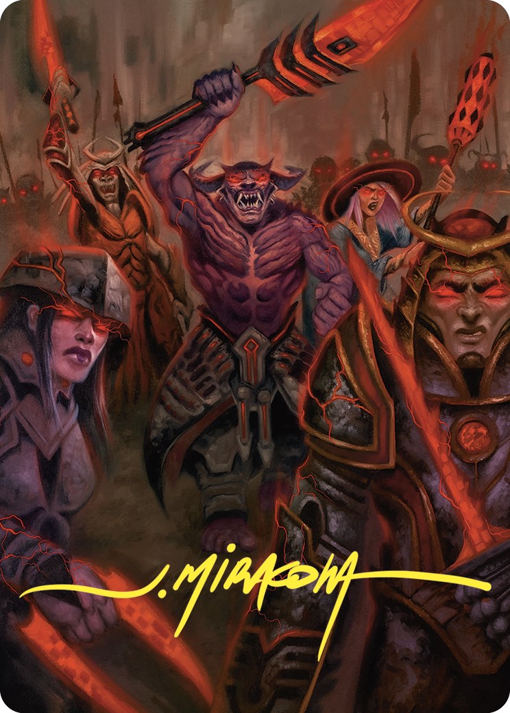 Insurrection Art Card (Gold-Stamped Signature) [Commander Masters Art Series] | The CG Realm