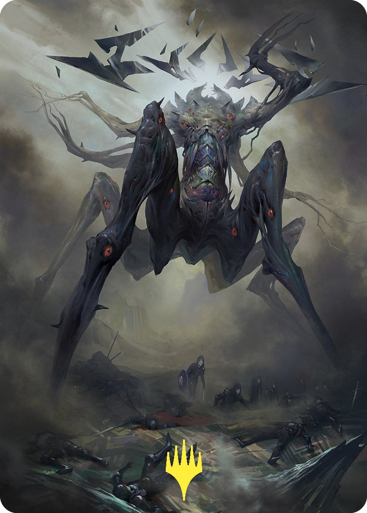 It That Betrays Art Card (Gold-Stamped) [Commander Masters Art Series] | The CG Realm