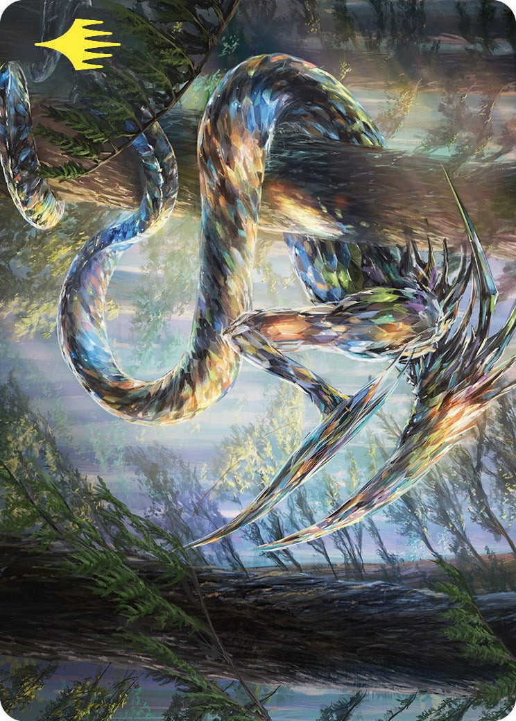 Gemhide Sliver Art Card (Gold-Stamped) [Commander Masters Art Series] | The CG Realm