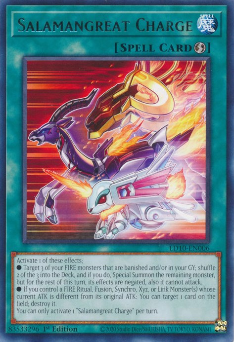 Salamangreat Charge [LD10-EN006] Rare | The CG Realm