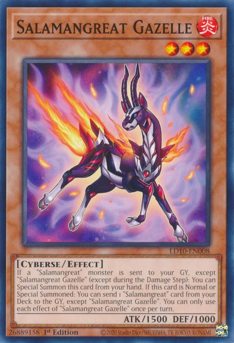 Salamangreat Gazelle [LD10-EN008] Common | The CG Realm