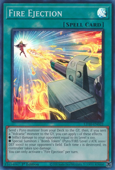 Fire Ejection [LD10-EN022] Super Rare | The CG Realm