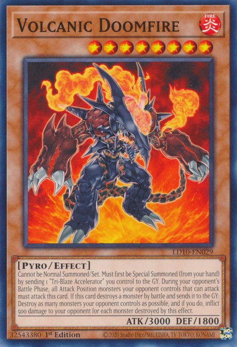 Volcanic Doomfire [LD10-EN029] Common | The CG Realm