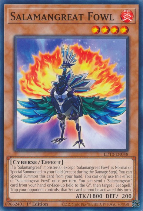 Salamangreat Fowl [LD10-EN048] Common | The CG Realm