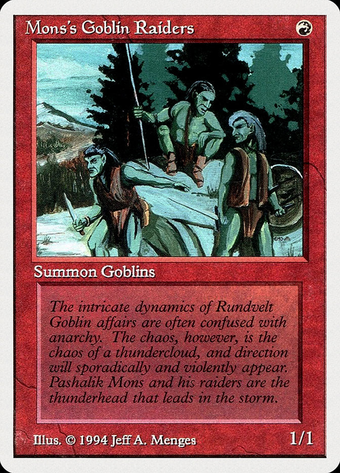 Mons's Goblin Raiders [Summer Magic / Edgar] | The CG Realm
