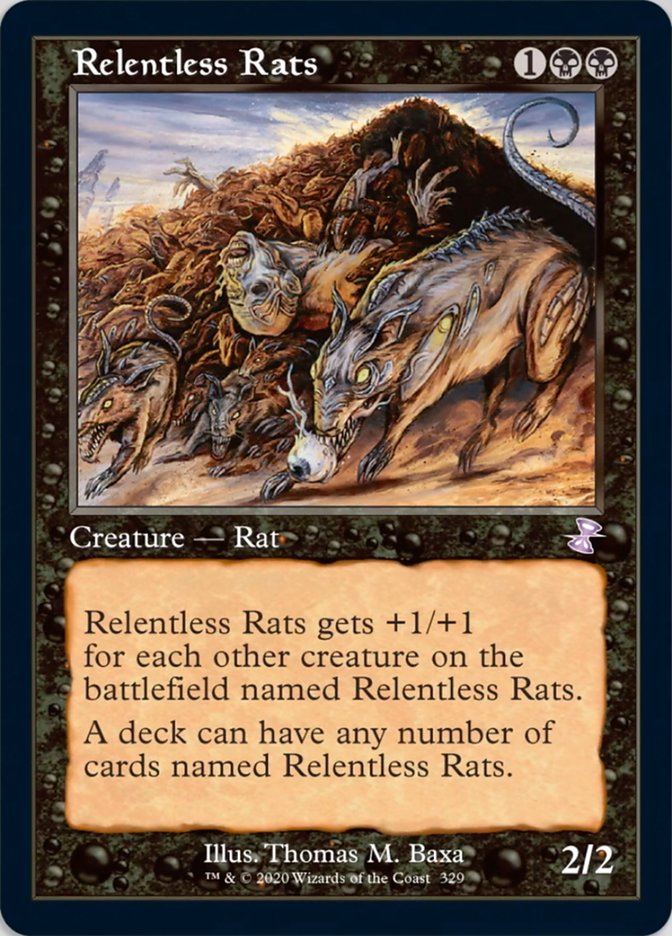 Relentless Rats (Timeshifted) [Time Spiral Remastered] | The CG Realm