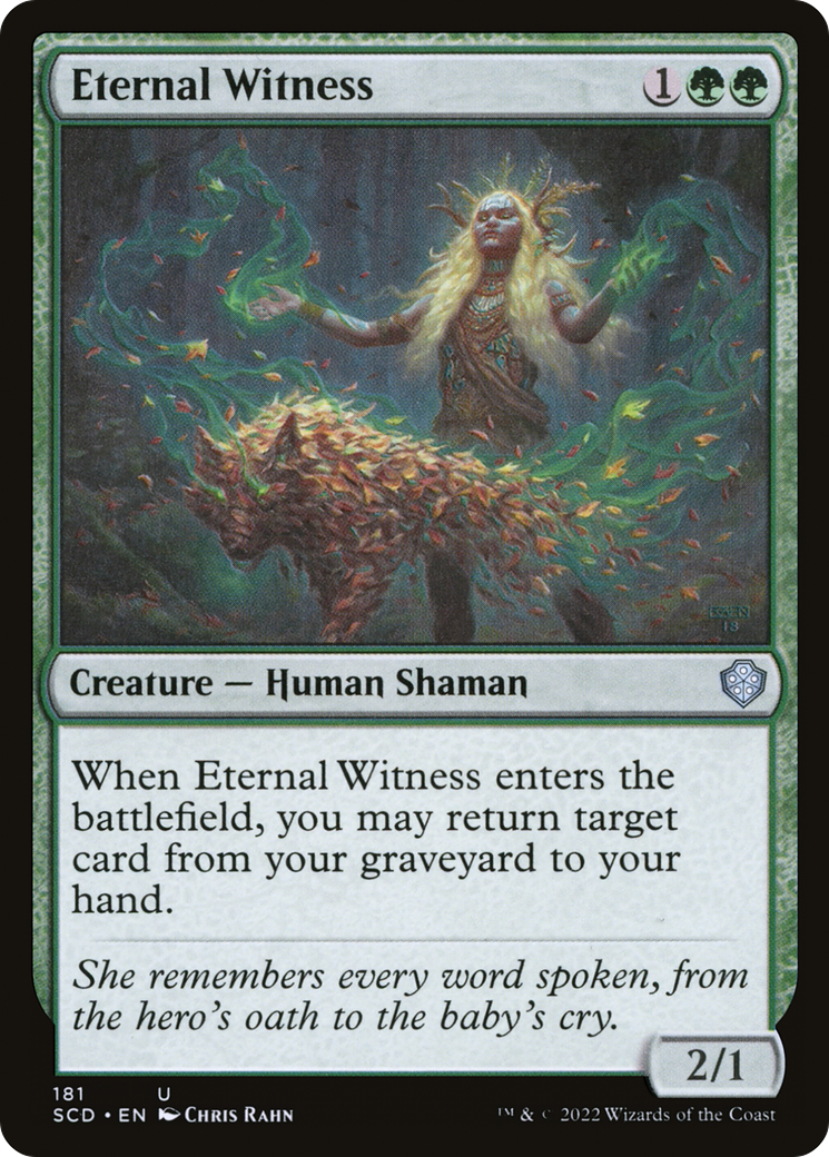Eternal Witness [Starter Commander Decks] | The CG Realm