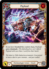 Payload (Blue) [EVR078] (Everfest)  1st Edition Rainbow Foil | The CG Realm