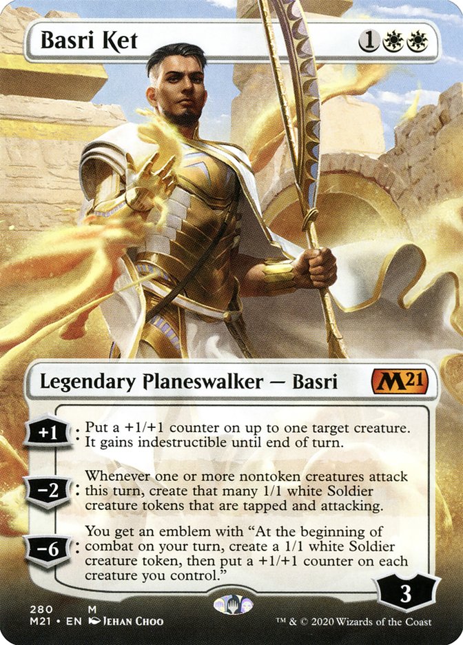 Basri Ket (Borderless) [Core Set 2021] | The CG Realm