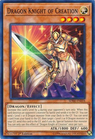 Dragon Knight of Creation [SDRR-EN018] Common | The CG Realm